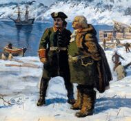 Иван (Витус) Беринг и Алексей Чириков — капитан-командоры, организаторы 1-й Камчатской экспедиции (1725–1729) и Великой Северной экспедиции (крупнейшая экспедиция в мировой истории, 1733–1743); основали город-порт Петропавловск-Камчатский (1740), открыли Южную Аляску, Алеутские и Командорские острова (1741)