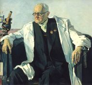 Николай Гамале́я — врач, микробиолог, эпидемиолог, создал первую в России (2-ю в мире) бактериологическую станцию и первую русскую вакцину против бешенства (1886), открыл скрытые формы инфекции, L-формы бактерий и бактериолизины; доказал, что тиф передаётся через вшей (1909) *