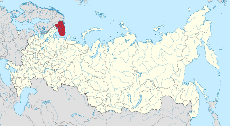 Файл:Мурманская область на карте России.png