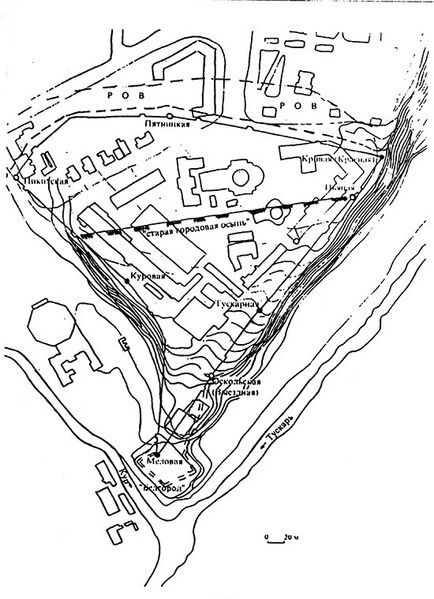 Файл:План Курской крепости по состоянию на 1652 год.jpg