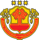 Мировое древо и чувашский орнамент — герб и флаг Чувашии