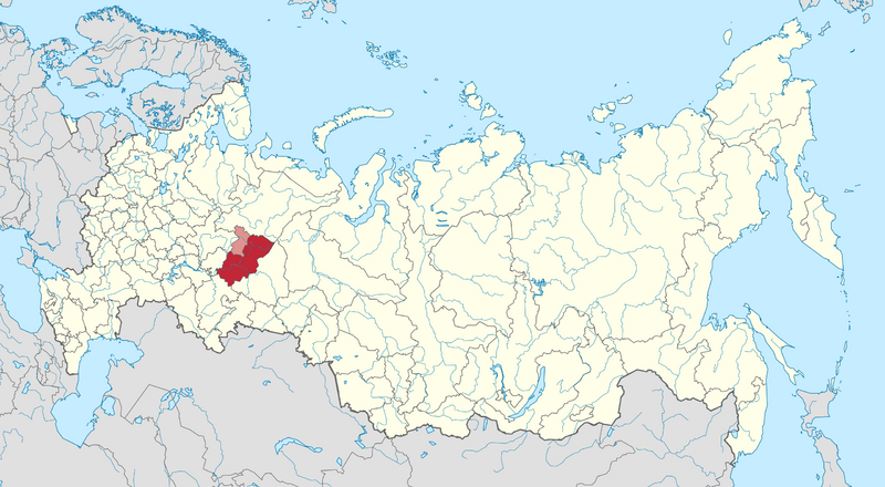 Файл:Пермская область на карте России.png