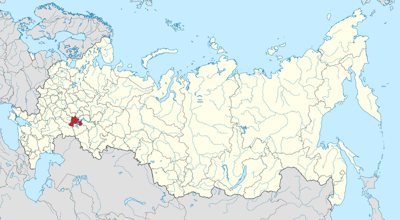 Файл:Ульяновская область на карте России.png
