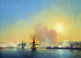 И. К. Айвазовский «Вход в Севастопольскую бухту» (1852)