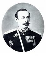 Пётр Грессер — губернатор на Волыни (1871–1878), в Харькове (1880–1882), в Петербурге (1883–1892), при нём началось массовое электроосвещение улиц, основана энергосистема Петербурга (1885–1886), предотвращено покушение на Александра III (1887),[128] построена образцовая тюрьма «Кресты» (1892) *