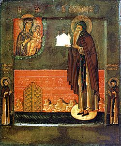 Антоний Римлянин — основал монастырь с первым в Северной Руси каменным монастырским храмом; при нём работали первый известный русский зодчий Пётр и первый русский математик Кирик Новгородец; от него сохранились древнейшие на Руси частные акты; святой