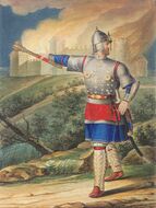 Дмитрий Хворостинин — полководец Ивана IV и Фёдора I, герой Ливонской войны, участник взятия Полоцка (1563), сыграл ключевую роль в решающей битве с крымцами и турками при Молодях (1572); победил шведов под Лялицами (1582), вернул прибалтийские земли в ходе войны со Швецией (1590–1595)