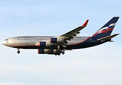 Самолёт Ил-96 (производитель – ВАСО в Воронеже)