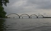 Железнодорожный мост у станции Волга