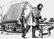 Пётр Княгининский — изобрёл первую в мире автоматическую наборную машину (одна из первых электрических машин и первых автоматов с перфокартами)