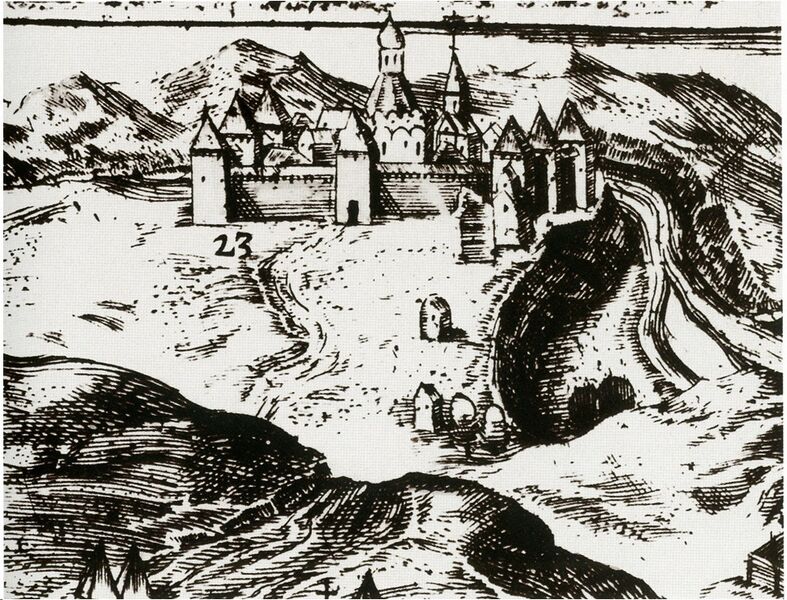 Файл:Новодевичий монастырь (1611).jpg