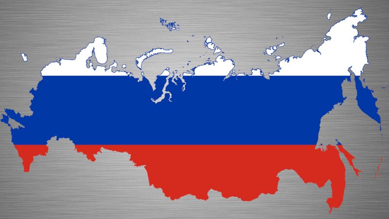 Файл:Карта России в цветах флага.jpg