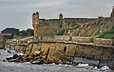 Руины турецкой крепости Ени-Кале в Керчи