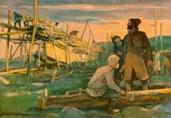 Иван Ребров — первым из русских спустился по Лене до устья; первооткрыватель моря Лаптевых, Восточно-Сибирского-моря, рек Оленёк и Индигирка