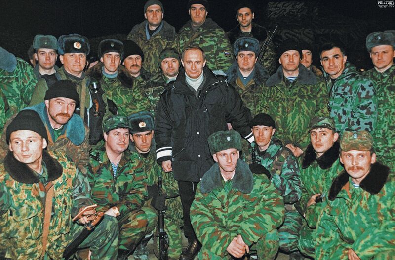 Файл:31 декабря 1999 года. И.о. президента РФ Владимир Путин в Чечне.jpg