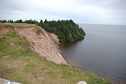 Андома-гора - геологический разрез