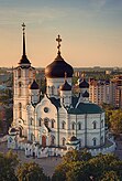 Благовещенский собор в Воронеже – третий по величине православный храм России (высота 97 м)