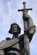 Борис Полоцкий — сын Всеслава I Чародея, князь в Полоцке, основал город Борисов (1102), способствовал основанию известнейшего белорусского монастыря (Спасо-Евфросиньевского); с ним связано создание Двинских (Борисовых) камней