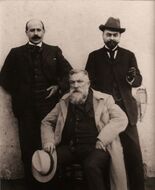 Пётр, Сергей и Дмитрий Щукины – братья, купцы, крупные коллекционеры, Пётр основал Щукинский музей (1892, более 300 тысяч предметов, с 1905 г. часть Исторического музея), Сергей основал Музей нового западного искусства (1923), Дмитрий – Музей старой западной живописи (1918, ныне оба в составе ГМИИ)