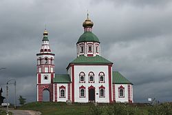 Церковь Ильи Пророка на Ивановой горе в Суздале