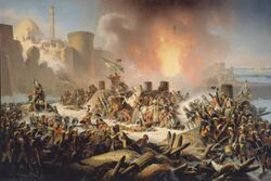 Штурм Очакова 6 декабря 1788 год. Худ. Януарий Суходольский.jpg