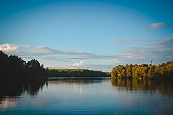 Река Клязьма (исток в Московской области) и Мещёрская низменность