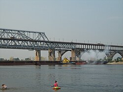 Борский мост через Волгу