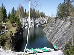 Карельский мрамор, гранит, пудожский камень