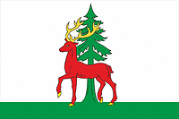 Ель и олень — герб и флаг Ельца