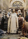 Княгиня Ольга - первая женщина и первая христианка среди русских правителей, первая русская святая
