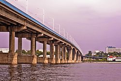 Костромской автомобильный мост через Волгу