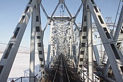 Сызранский (Александровский) мост через Волгу