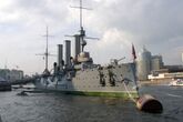 Крейсер «Аврора» и корабли производства петербургских верфей