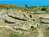 Руины Нимфея под Керчью