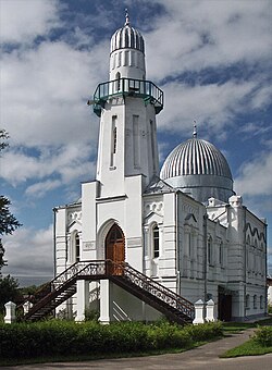 Белая соборная мечеть в Томске